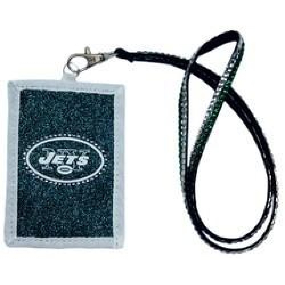 New York Jets Wallet Beaded Lanyard Style(D0102H758MW.)