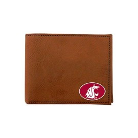 NCAA Washington State Cougars Classic Football Wallet, One Size, Brown