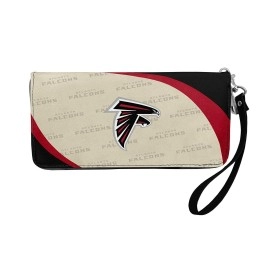 Littlearth Unisex-Adult NFL Atlanta Falcons Curve Zip Organizer, Team Color, 8