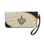 Littlearth Unisex-Adult NFL New Orleans Saints Curve Zip Organizer, Team Color, 8