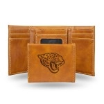 Jacksonville Jaguars Wallet Trifold Laser Engraved