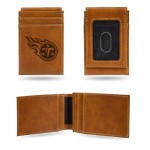 Rico Industries Laser Engraved Front Pocket Wallet, Tennessee Titans