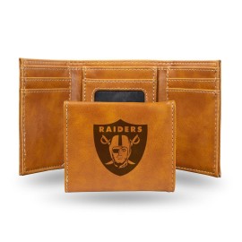 Las Vegas Raiders Wallet Trifold Laser Engraved