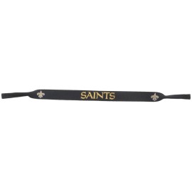 Siskiyou Sports NFL New Orleans Saints Neoprene Sunglass Strap, Black