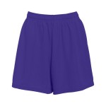 girls Wicking Mesh Short - WHITE - L(D0102H7YPYT)