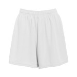 girls Wicking Mesh Short - WHITE - L(D0102H7YP1X)