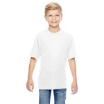 Youth Wicking T-Shirt - WHITE - L(D0102H7YQVT)