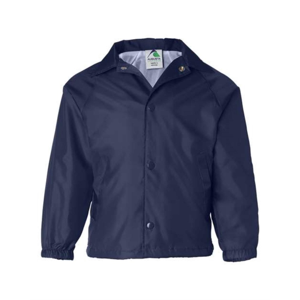 Augusta Sportswear Youth Coach's Jacket - Navy, M