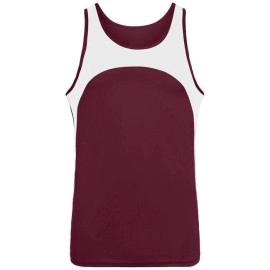 Adult Wicking Polyester Sleeveless Jersey with contrast Inserts - gOLD WHITE - S(D0102H7YLI6)