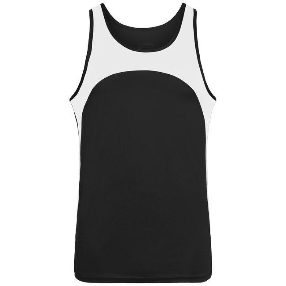 Adult Wicking Polyester Sleeveless Jersey with contrast Inserts - gOLD WHITE - S(D0102H7YLP2)
