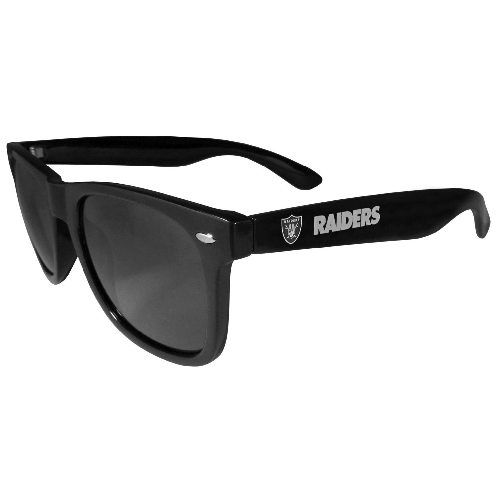 NFL Siskiyou Sports Fan Shop Las Vegas Raiders Beachfarer Sunglasses One Size Team Color
