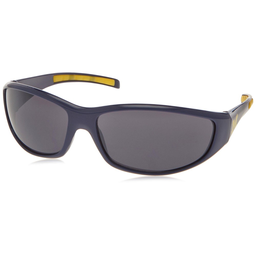 Siskiyou Sports Unisex NCAA Michigan Wolverines Wrap Sunglasses, Blue, Adult