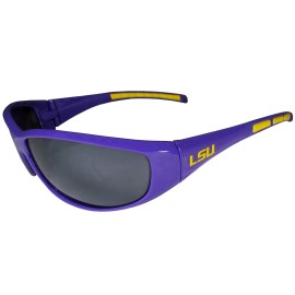 Siskiyou Sports NCAA LSU Tigers Wrap Sunglasses, Purple