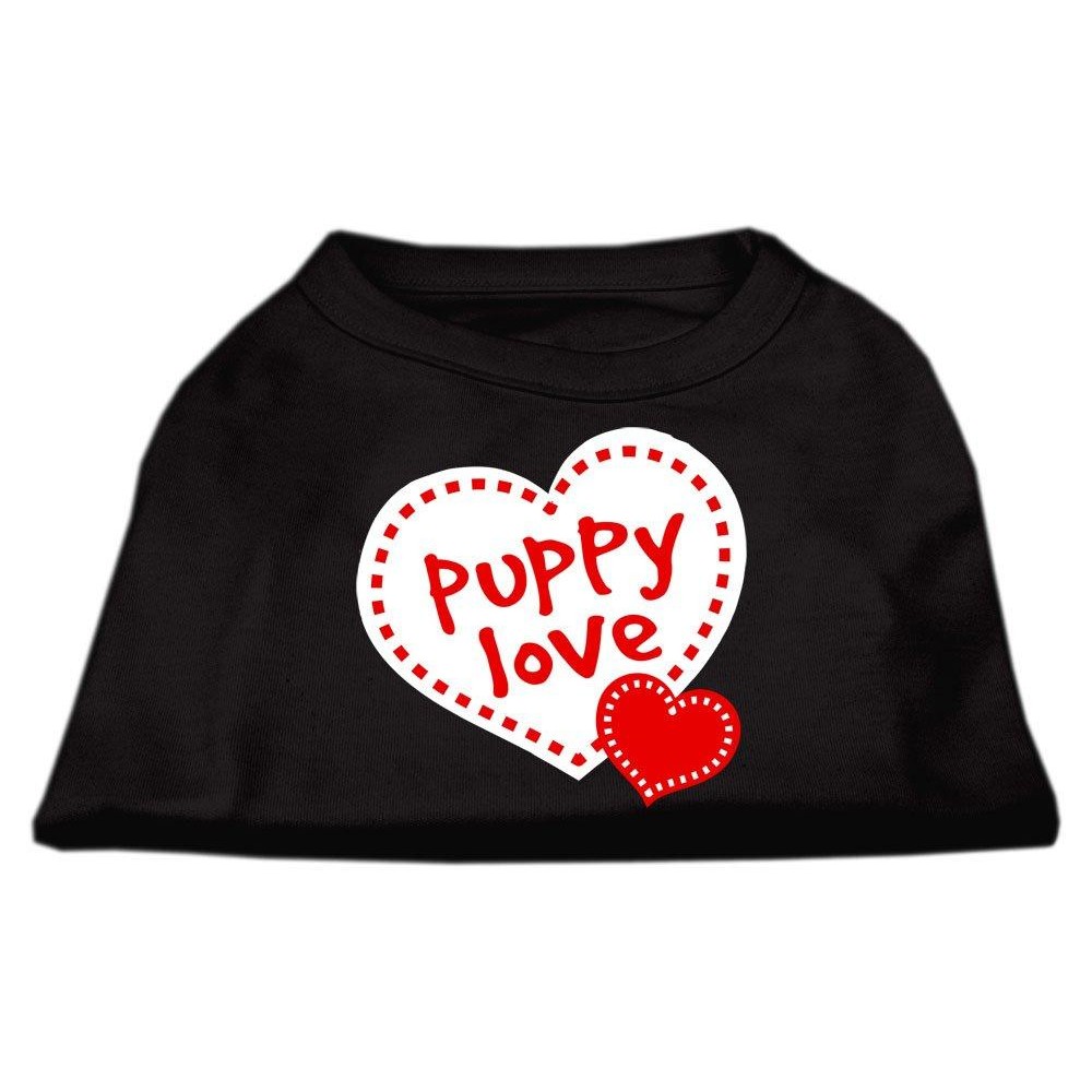 Mirage Pet Products 16-Inch Puppy Love Screen Print Shirt for Pets X-Large Black