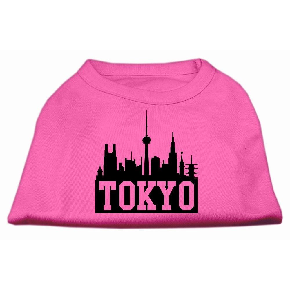 Mirage Pet Products 18-Inch Tokyo Skyline Screen Print Shirt for Pets XX-Large Bright Pink