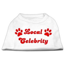 Mirage Pet Products 18-Inch Local celebrity Screen Print Shirts for Pets XX-Large White