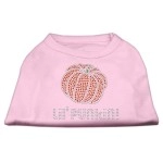 Mirage Pet Products Lil Punkin Rhinestone Shirt Medium Light Pink