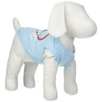 Mirage Pet Products 10-Inch Be Mine Screen Print Shirt for Pets Small Baby Blue