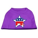 Mirage Pet Products 16-Inch Republican Screen Print Shirt for Pets X-Large Purple