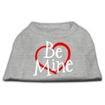 Mirage Pet Products 18-Inch Be Mine Screen Print Shirt for Pets XX-Large grey