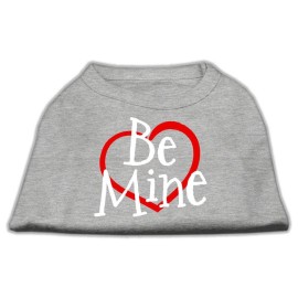 Mirage Pet Products 18-Inch Be Mine Screen Print Shirt for Pets XX-Large grey