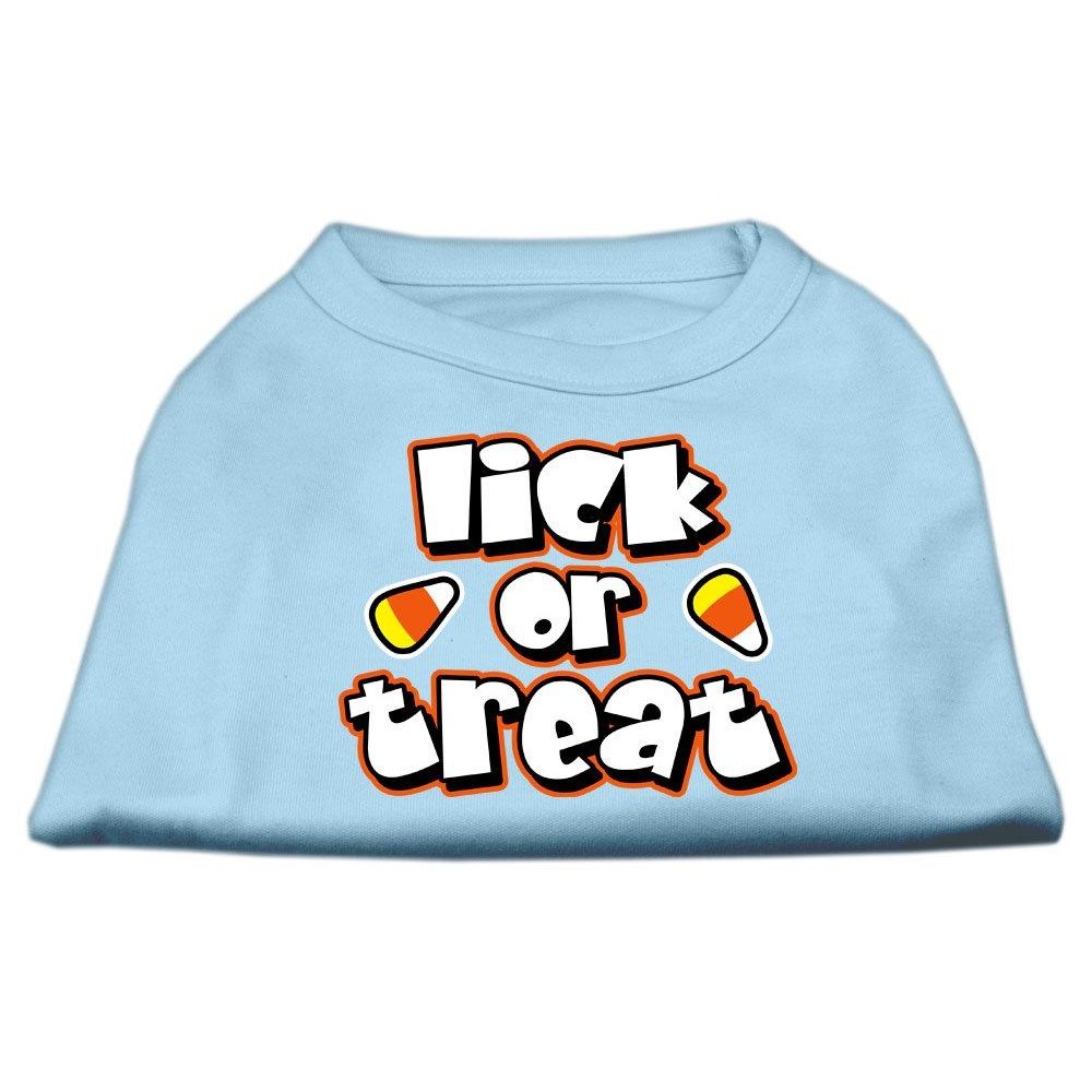 Mirage Pet Products Lick Or Treat Screen Print Shirts Baby Blue L (14)