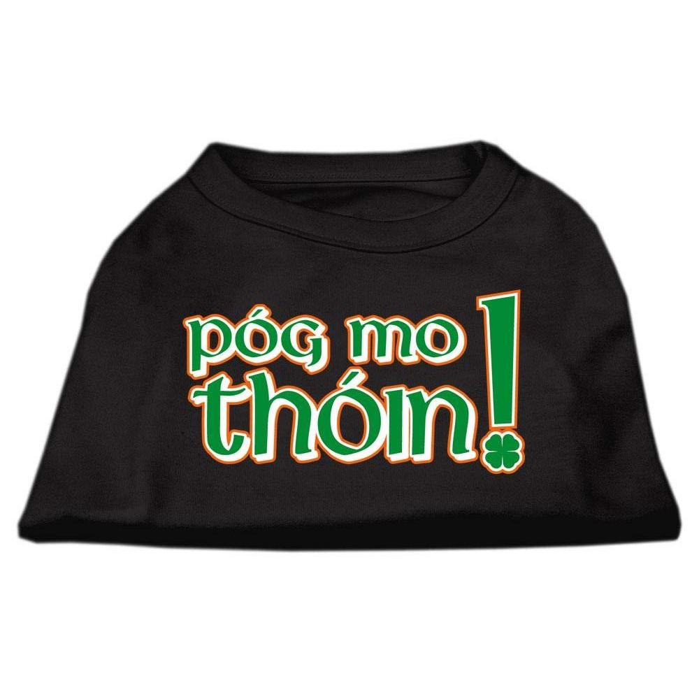 Mirage Pet Products 18-Inch Pog Mo Thoin Screen Print Shirt for Pets XX-Large Black