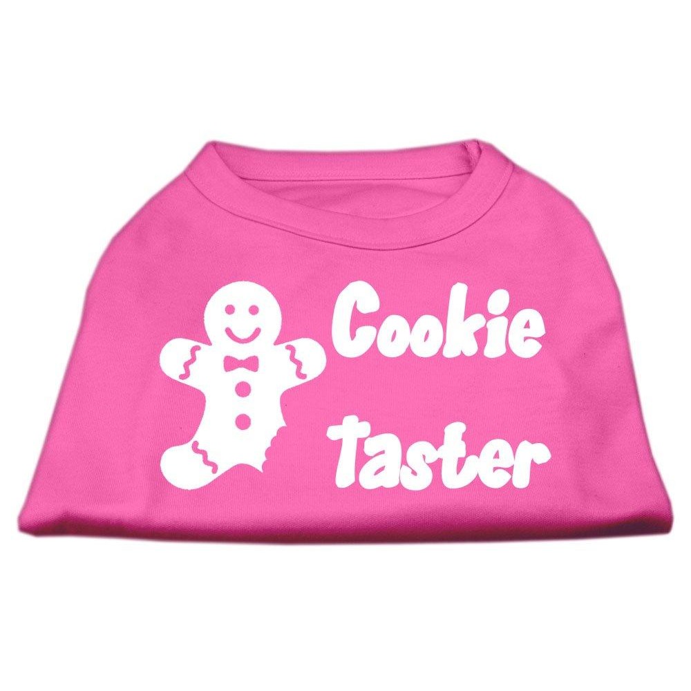 Mirage Pet Products 18-Inch cookie Taster Screen Print Shirts for Pets XX-Large Bright Pink