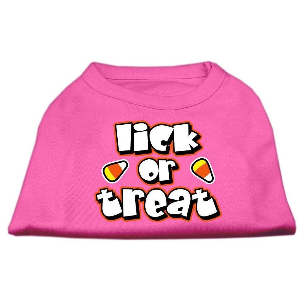 Mirage Pet Products Lick Or Treat Screen Print Shirts Bright Pink XXXL(20)