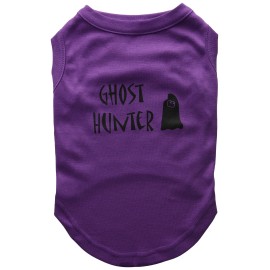 Mirage Pet Products ghost Hunter Screen Print Shirt Purple with Black Lettering (14)