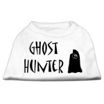 Mirage Pet Products ghost Hunter Screen Print Shirt White with Black Lettering (14)