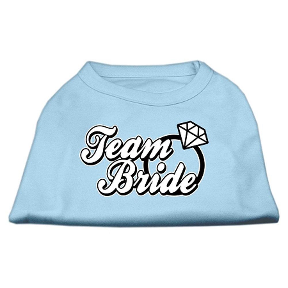 Mirage Pet Products 20-Inch Team Bride Screen Print Shirt for Pets 3X-Large Baby Blue