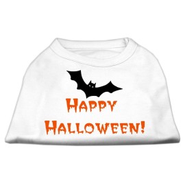 Mirage Pet Products Happy Halloween Screen Print Shirts White S (10)