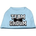 Mirage Pet Products 16-Inch Team groom Screen Print Shirt for Pets X-Large Baby Blue