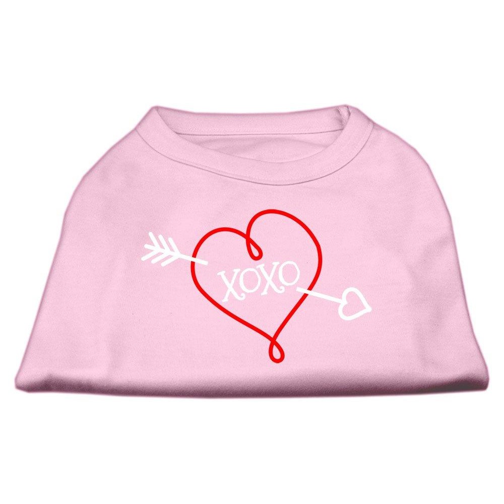 Mirage Pet Products XOXO Screen Print Shirt Light Pink Sm (10)