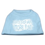 Mirage Pet Products Dirty Dogs Screen Print Shirt Baby Blue XS (8)