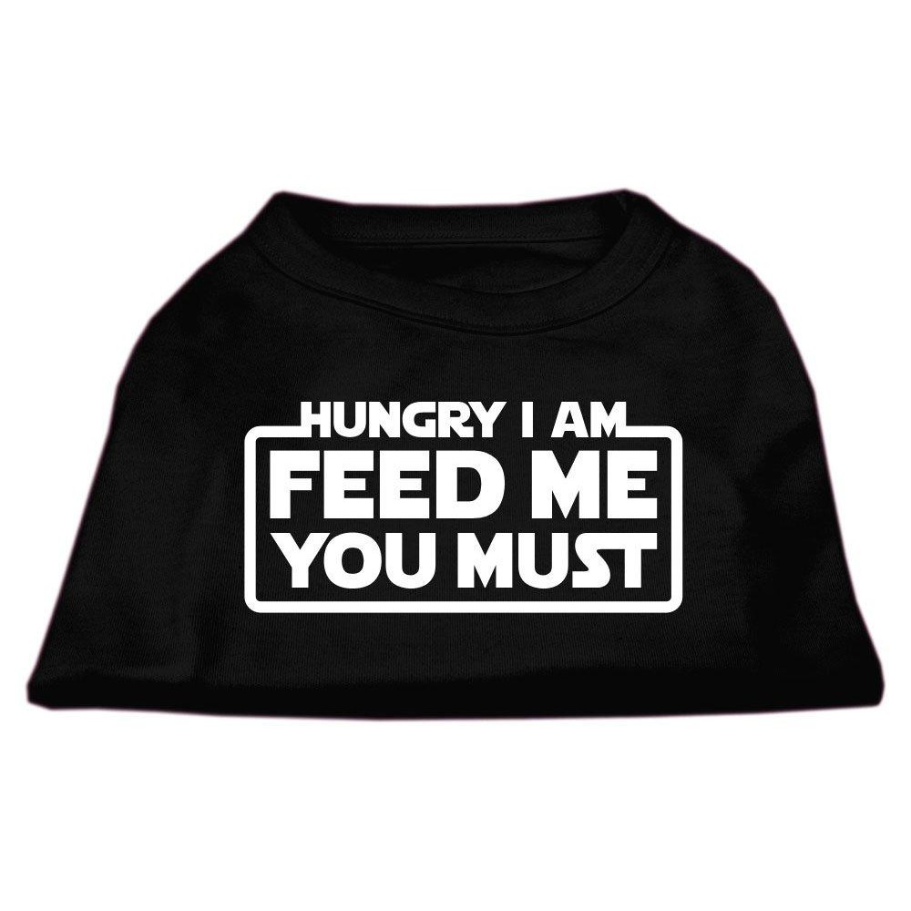 Mirage Pet Products Hungry I am Screen Print Shirt Black XXL (18)