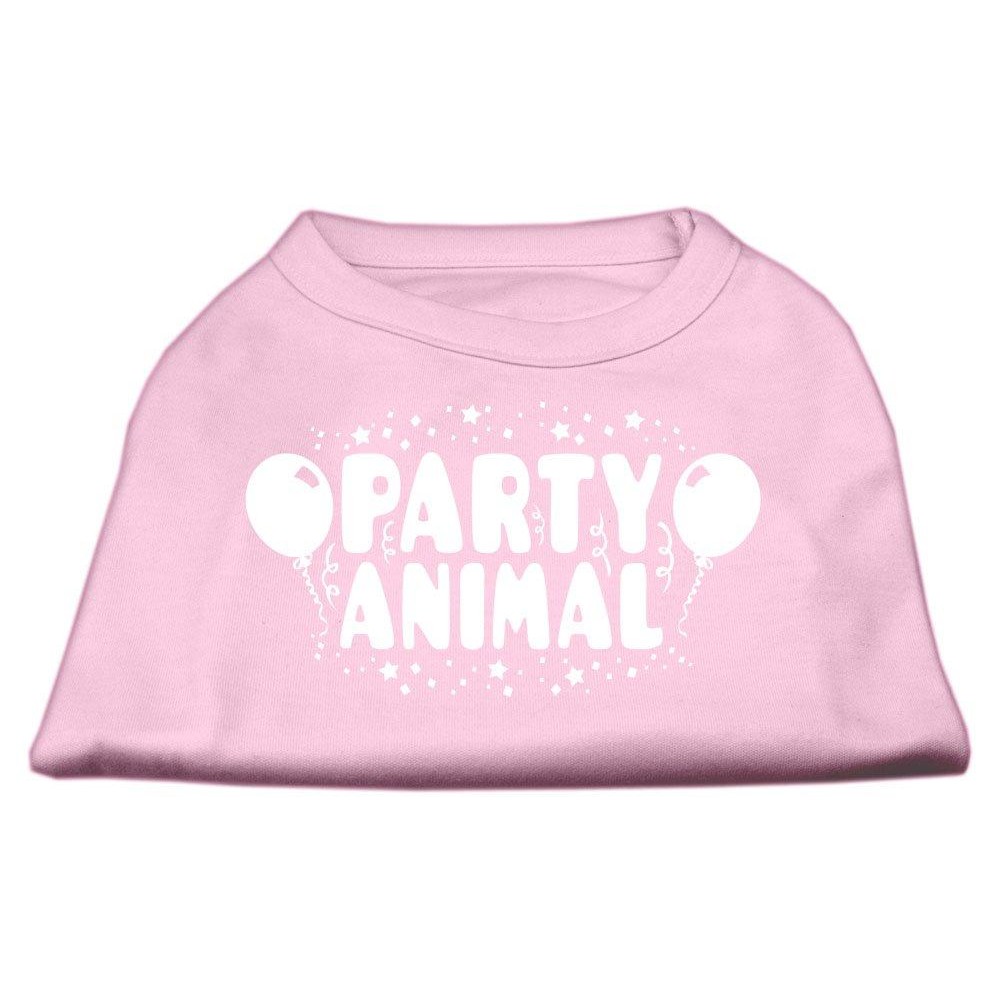 Mirage Pet Products Party Animal Screen Print Shirt Light Pink XXL (18)