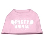 Mirage Pet Products Party Animal Screen Print Shirt Light Pink XXL (18)