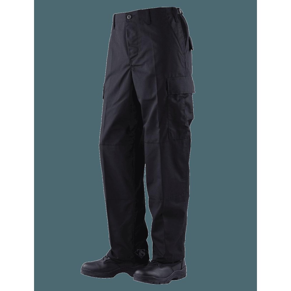 BDU CLASSIC PANTS,BLACK, MENS, COTTON POLY TWILL, XLL W:40