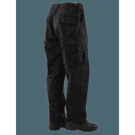 BDU CLASSIC PANTS,BLACK, MENS, COTTON POLY TWILL, XLL W:40