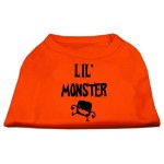 Mirage Pet Products Lil Monster Screen Print Shirts Orange (14)