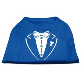 Mirage Pet Products Tuxedo Screen Print Shirt XX-Large Blue