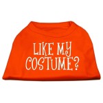 Mirage Pet Products Like My costume Screen Print Shirt X-Large Orange