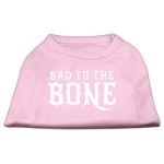 Mirage Pet Products Bad to The Bone Dog Shirt XX-Large Light Pink