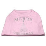 Mirage Pet Products Shimmer christmas Tree Pet Shirt 3X-Large Light Pink