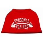 Mirage Pet Products Personal Trainer Screen Print Shirt 6X-Large Red