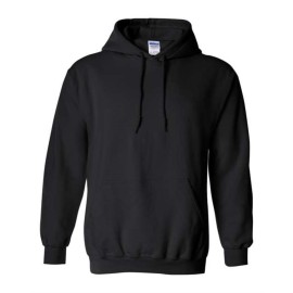 Gildan Heavy Blend Hooded Sweatshirt - Black, L