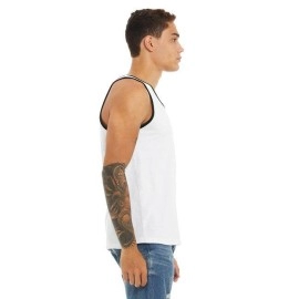 Unisex Jersey Tank - NEON BLUE - XS(D0102H7WABP)