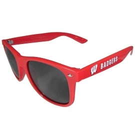 NCAA Siskiyou Sports Fan Shop Wisconsin Badgers Beachfarer Sunglasses One Size Team Color
